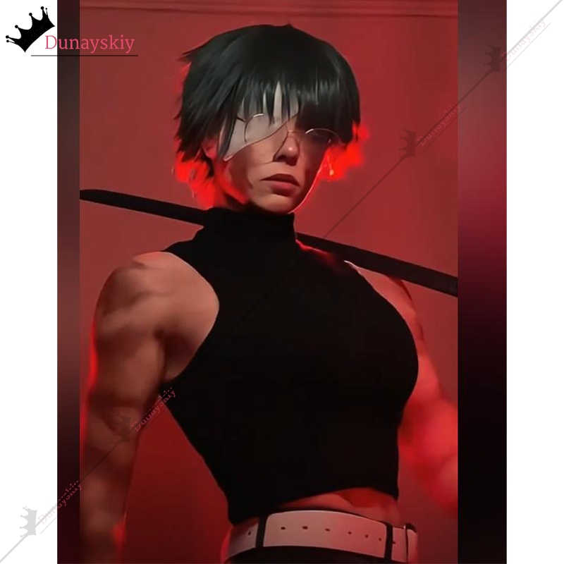 Jujutsu Kaisen Uniform - YiNuo*/2026 새로운 마키 젠인 코스프레 의상