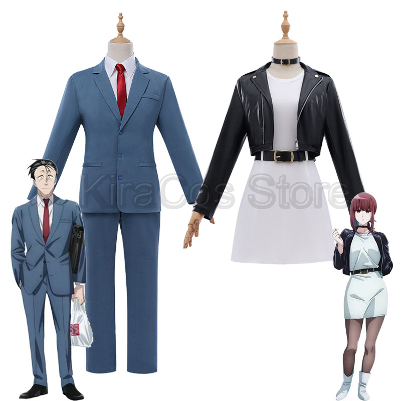 Anime Cosplay For Couples - 슈퍼마켓 뒤에 흡연하는 두 사람 코스프레