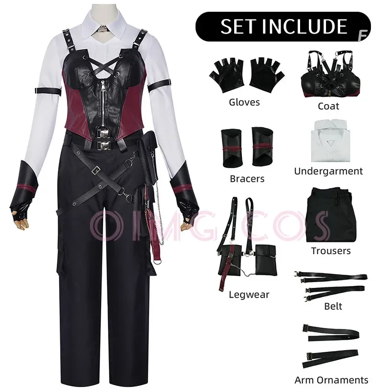 Anime Cosplay Girl Costume - 사랑과 딥스페이스 딥 스페이스 헌터 코스프레