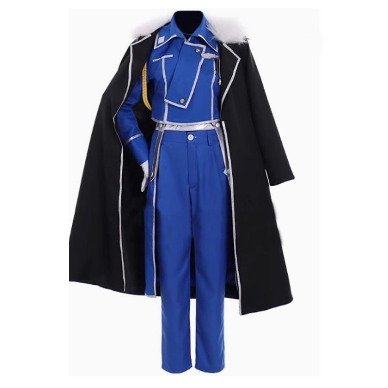 Fullmetal Alchemist Coat - 새로운 애니메이션 연금술사 로이 머스탱 코스프레