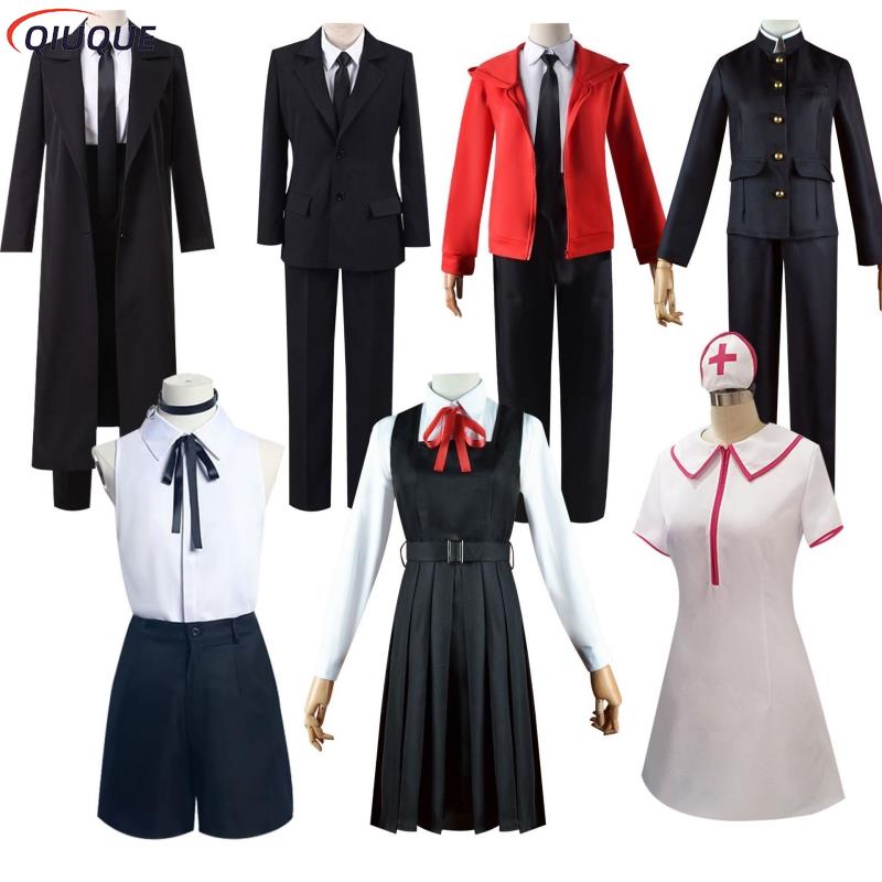 Anime Cosplay Makima - 파워 마키마 코스프레 의상 가발 롱
