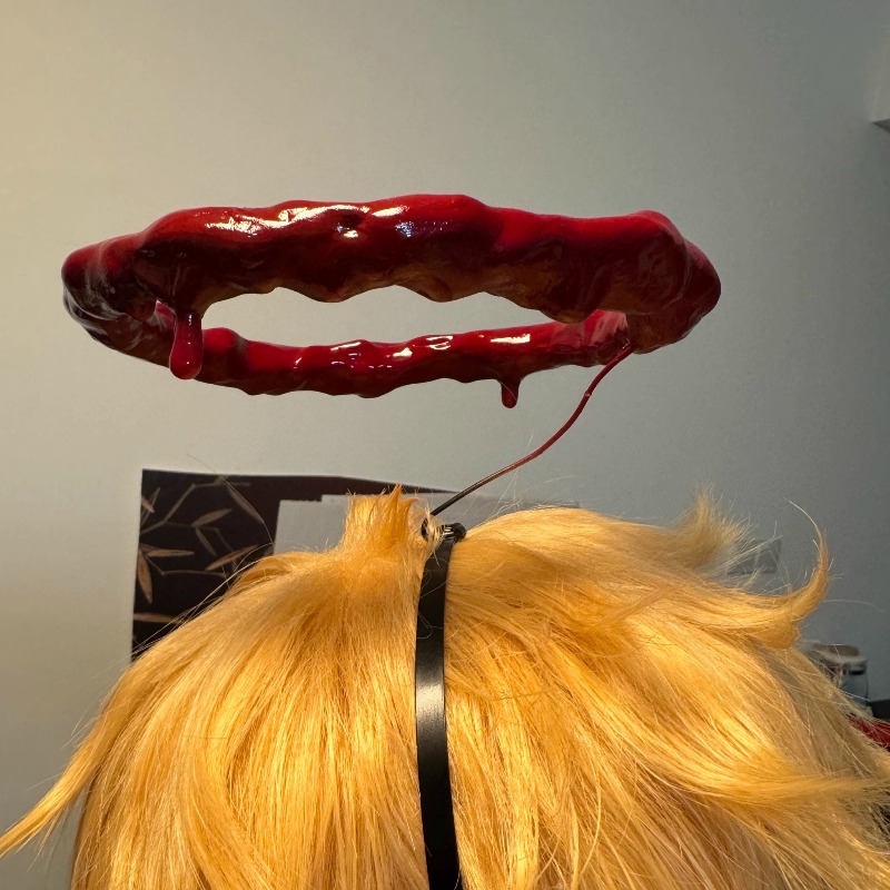 애니메이션 마키마 코스프레 체인소 코스 레드 대장 머리 - Anime Cosplay Makima 리뷰 및 가격
