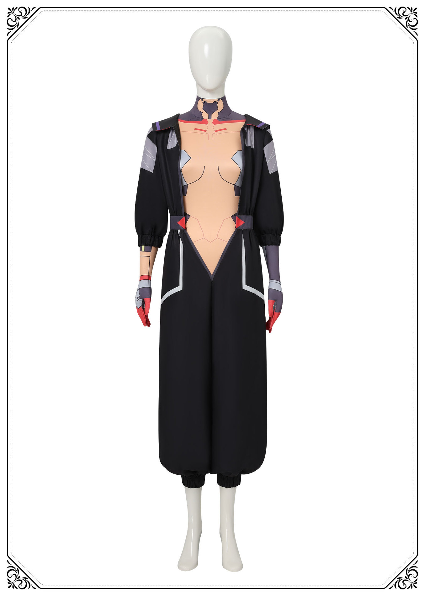 탈리아 양과 약한 킹슬리 코스프레 의상, 사이버펑크 에 - Anime Cosplay For Couples 리뷰 및 가격