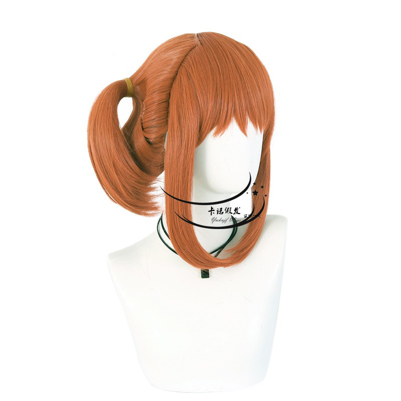 카구라 코스프레 애니메이션 긴타마 가발 짧은 오렌지 가 - Anime Cosplay Orange Hair 리뷰 및 가격