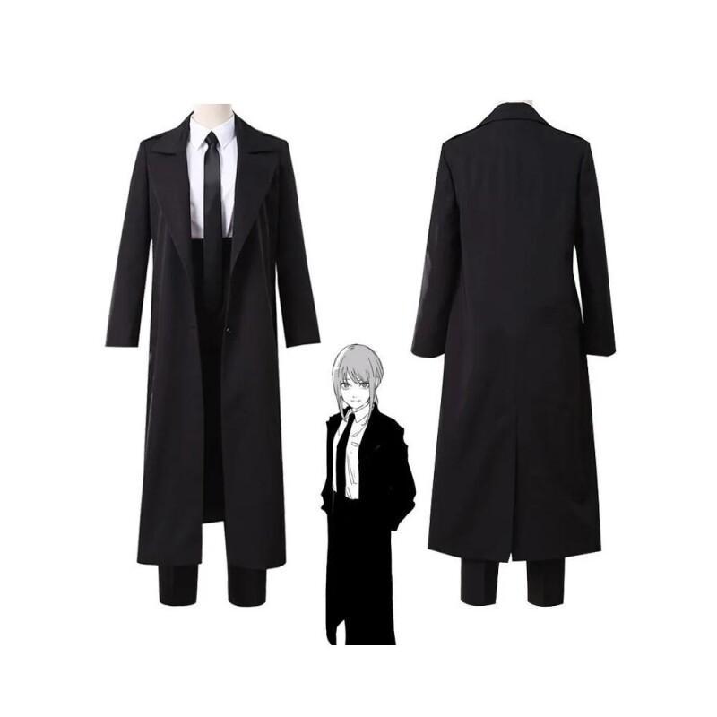 애니메이션 마키마 유니폼 코스프레 의상 트렌치 코트 셔 - Anime Cosplay Makima 리뷰 및 가격