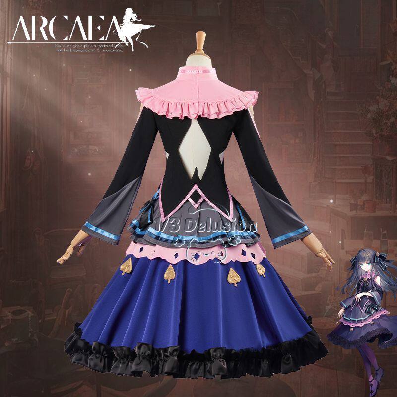 Arcaea Tairitsu 초기 갈등 로리타 코스프레 - Anime Cosplay Girl Costume 리뷰 및 가격