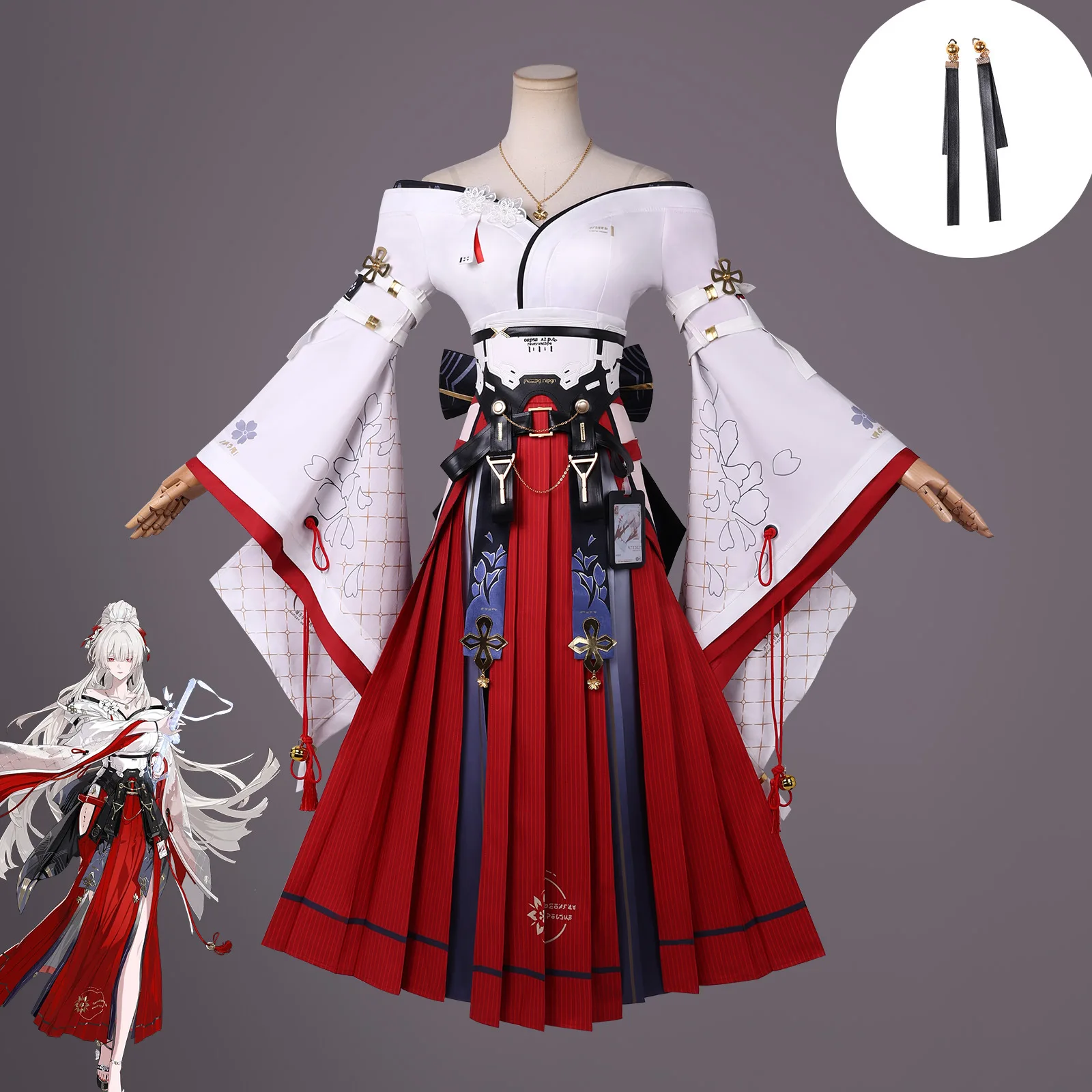 우더링 웨이브즈 히유키 코스프레 의상 가발 애니메이션  - Convention Cosplay Anime 리뷰 및 가격