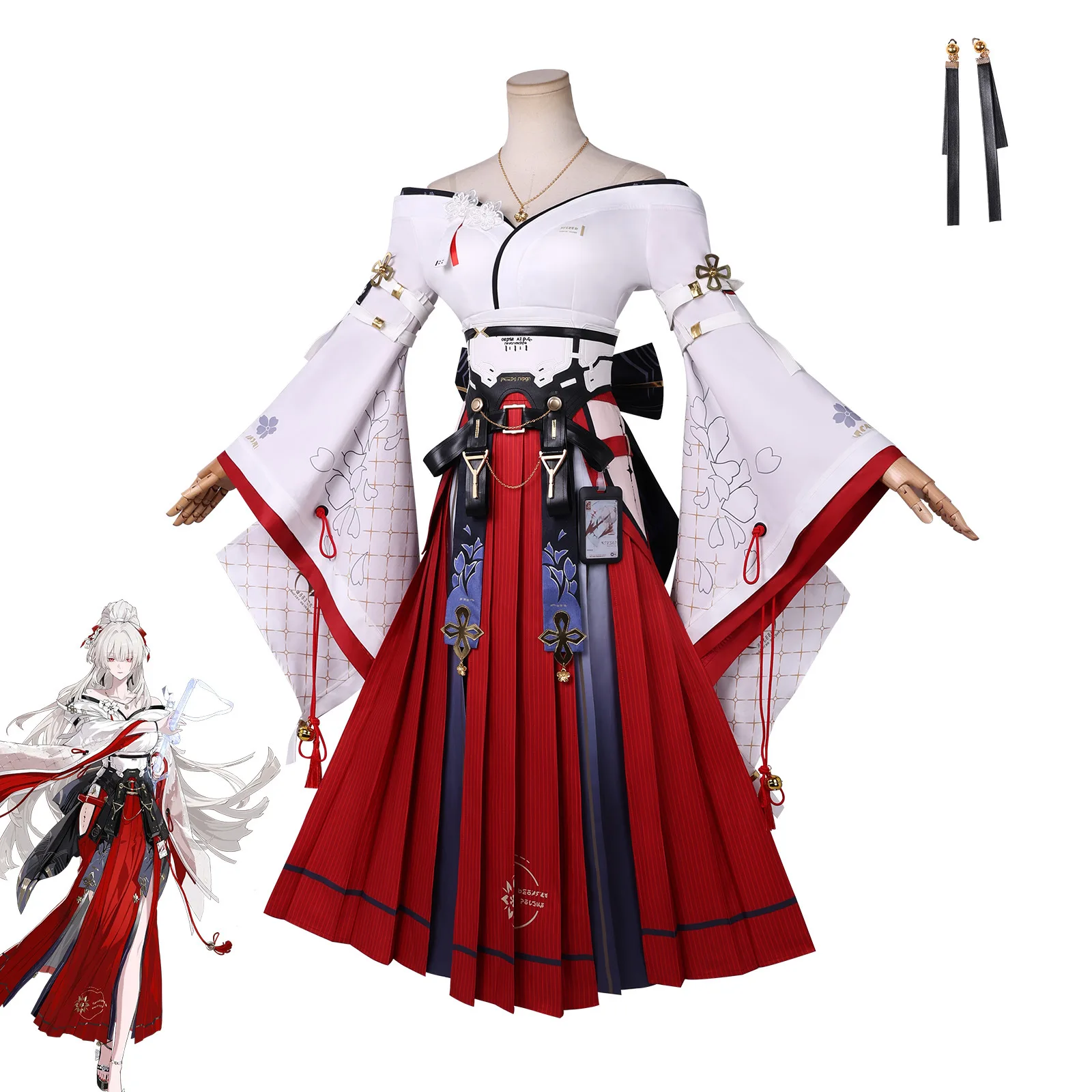 우더링 웨이브즈 히유키 코스프레 의상 가발 애니메이션  - Convention Cosplay Anime 리뷰 및 가격
