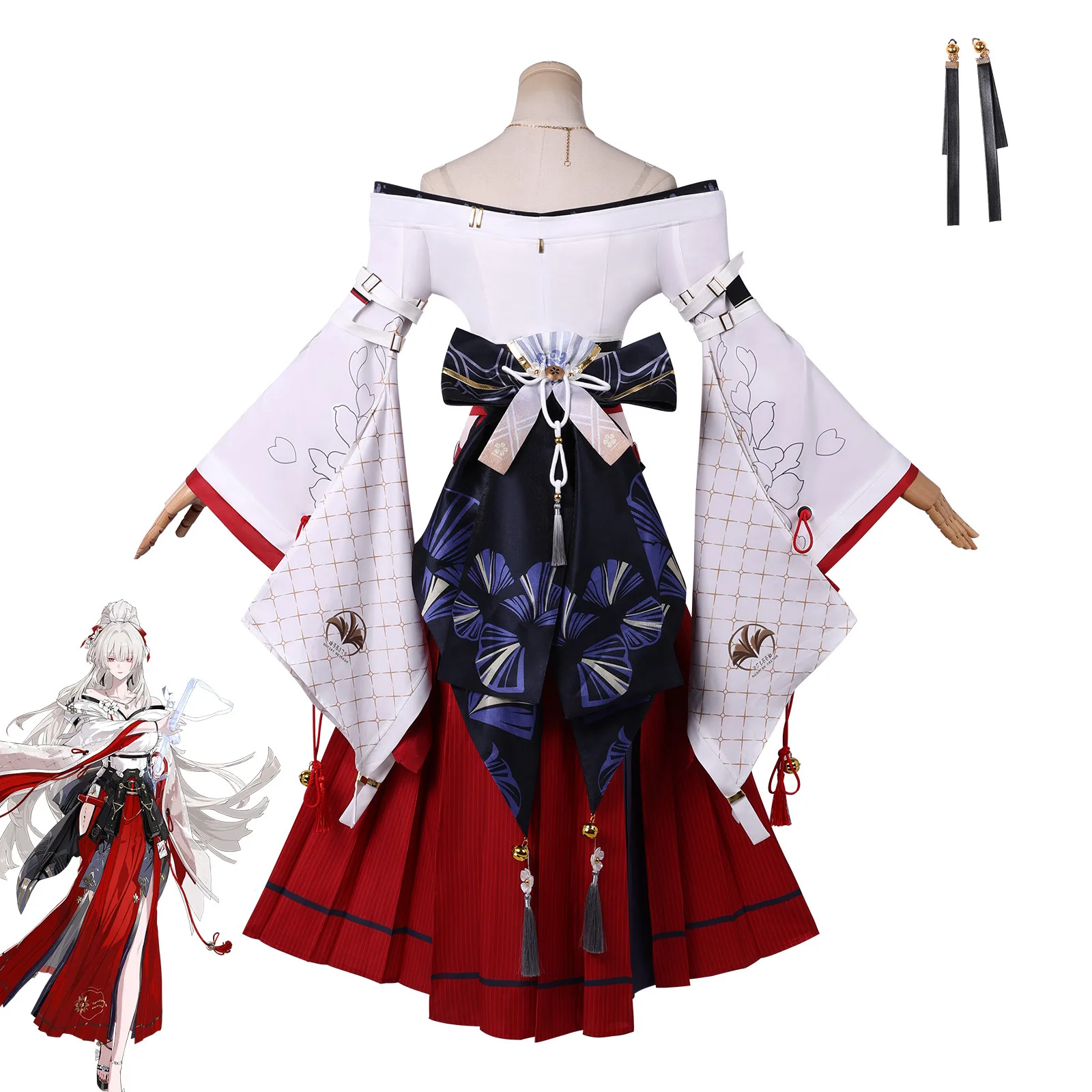 우더링 웨이브즈 히유키 코스프레 의상 가발 애니메이션  - Convention Cosplay Anime 리뷰 및 가격