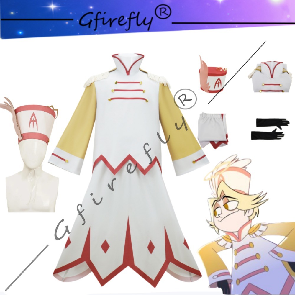 Hazbin Hotel Abel 코스프레 의상 탑 스커 - Convention Cosplay Anime 리뷰 및 가격