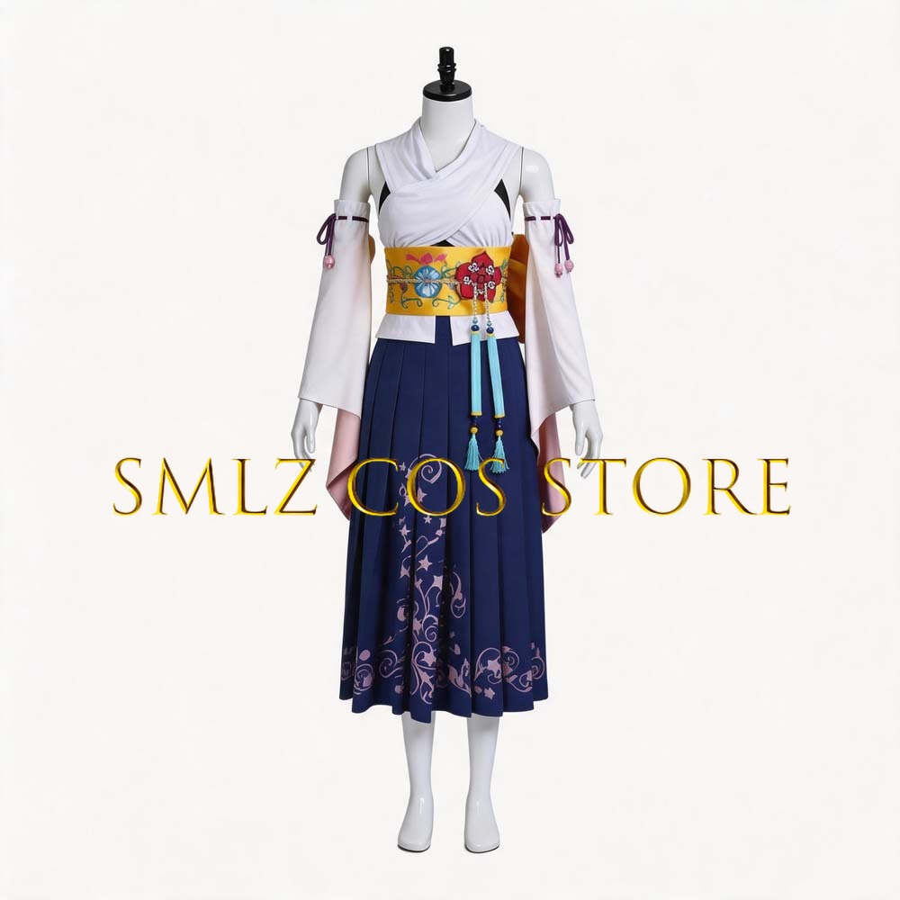Smlz FFX 유나 코스프레 애니메이션 FF10 X  - Anime Cosplay Girl Costume 리뷰 및 가격