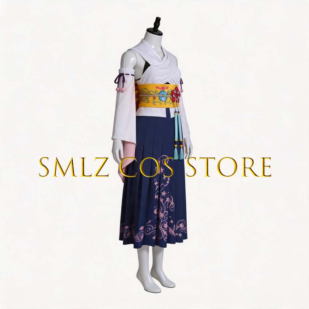 Smlz FFX 유나 코스프레 애니메이션 FF10 X  - Anime Cosplay Girl Costume 리뷰 및 가격