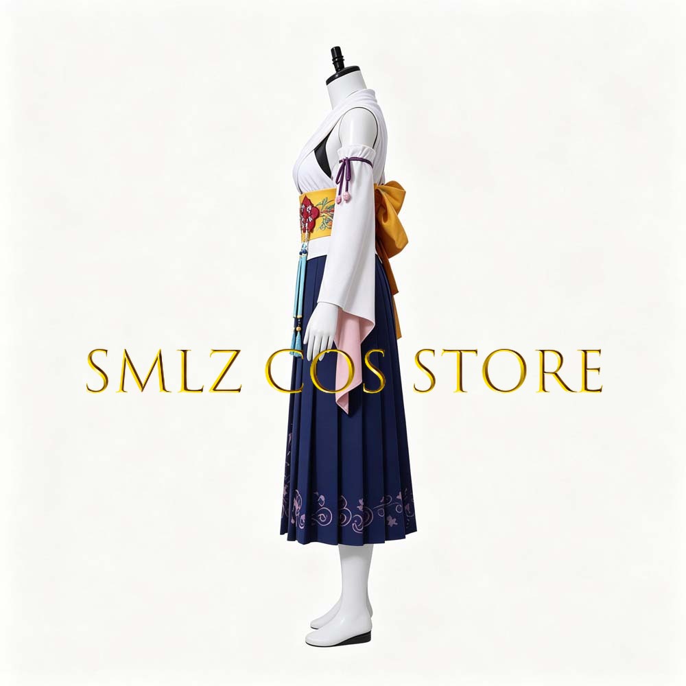 Smlz FFX 유나 코스프레 애니메이션 FF10 X  - Anime Cosplay Girl Costume 리뷰 및 가격