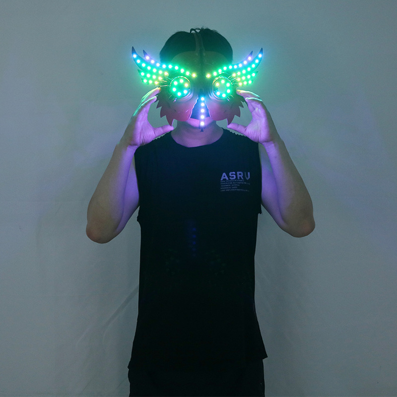 할로윈 LED 부엉이 마스크, 야광 헤드 마스크, 다채 - Anime Cosplay Face 리뷰 및 가격