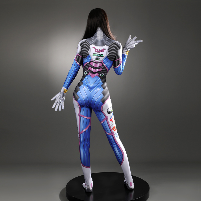 여성 DVA 코스프레 완전 세트 의상 슈팅 게임 캐릭터 - Convention Cosplay Anime 리뷰 및 가격