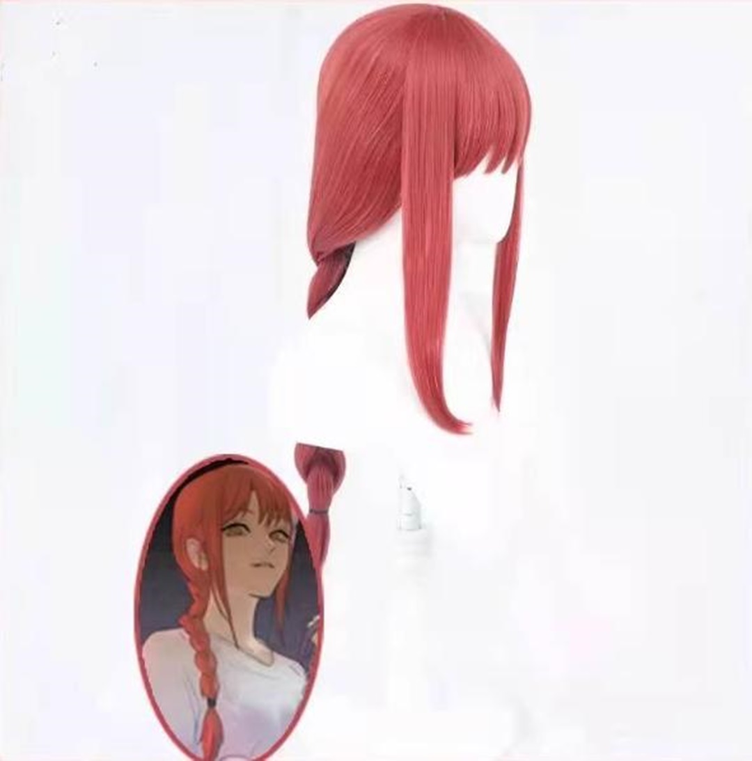 마키마 가발 코스프레 여성 애니메이션 파티 가발 - Anime Cosplay Makima 리뷰 및 가격