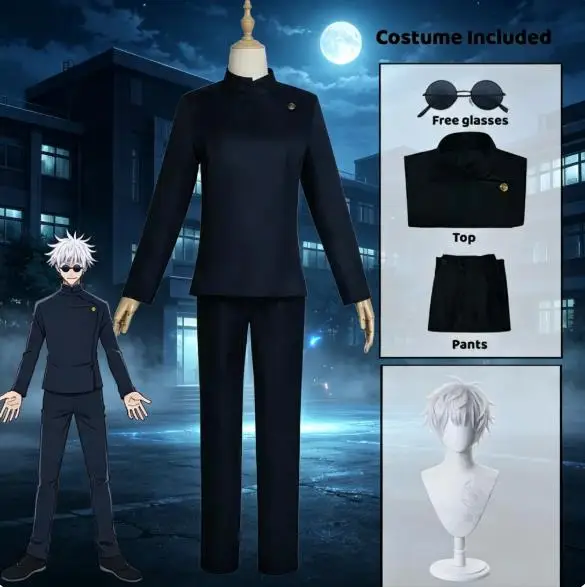 애니메이션 고죠 사토루 코스프레 유니폼 주술회전 고죠  - Jujutsu Kaisen Uniform 리뷰 및 가격