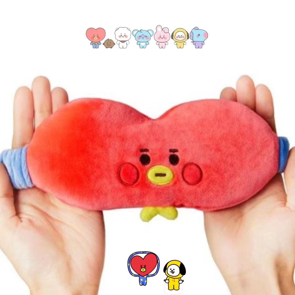 BT21 만화 귀여운 봉제인형 아이 마스크 카와이 유니 - Anime Cosplay With Mask 리뷰 및 가격