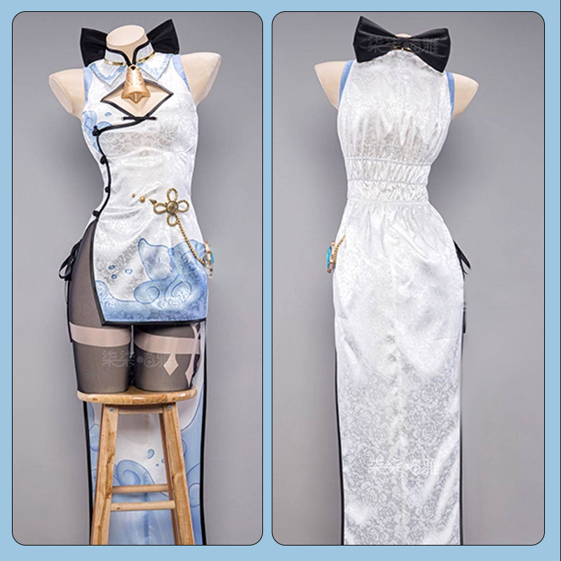 Genshin Impact Ganyu Cheongsam - Anime Cosplay In Chinese 리뷰 및 가격