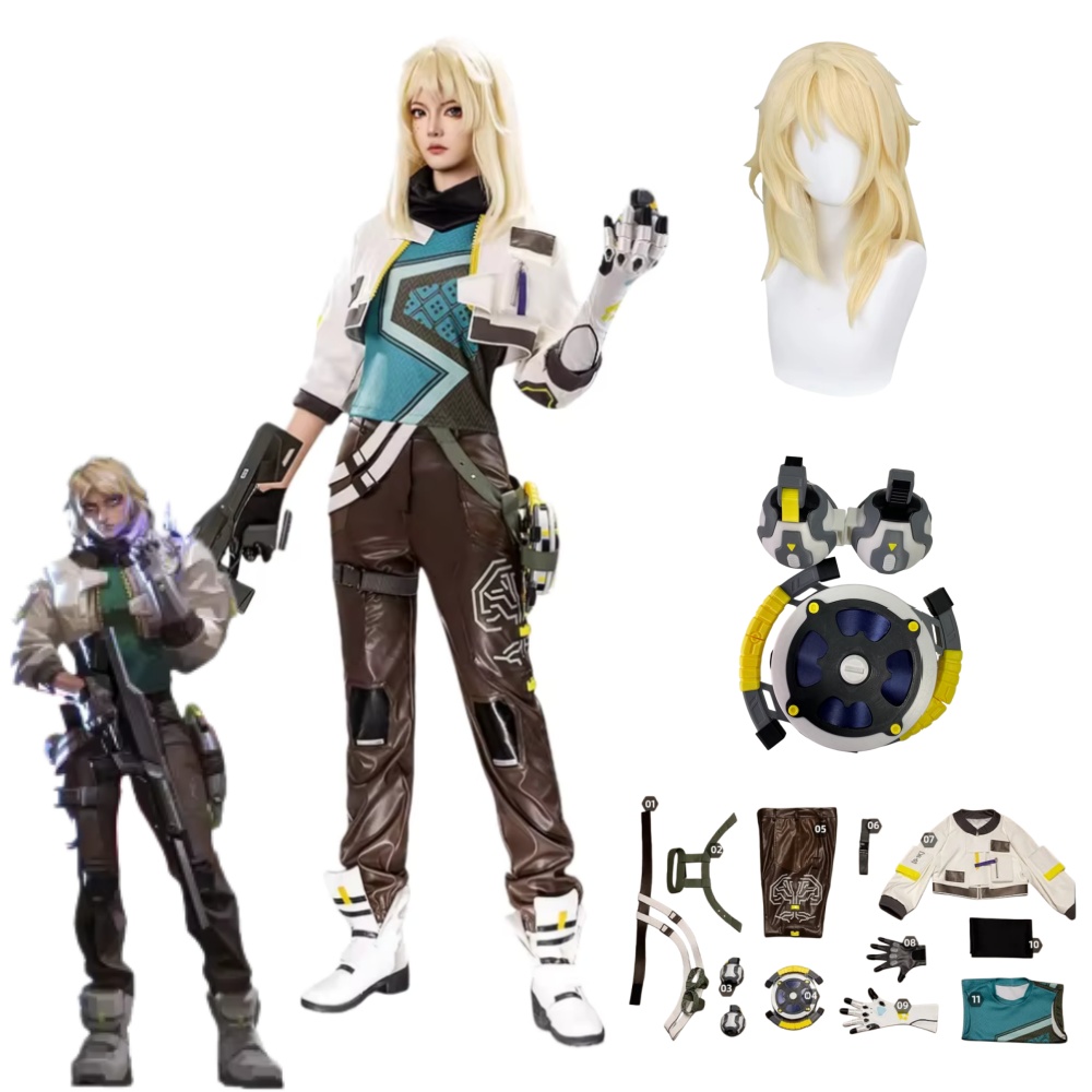 데드락 코스프레 의상 소품 발로란트 데드락 의상 복장  - Anime Cosplay Outfits For Women 리뷰 및 가격