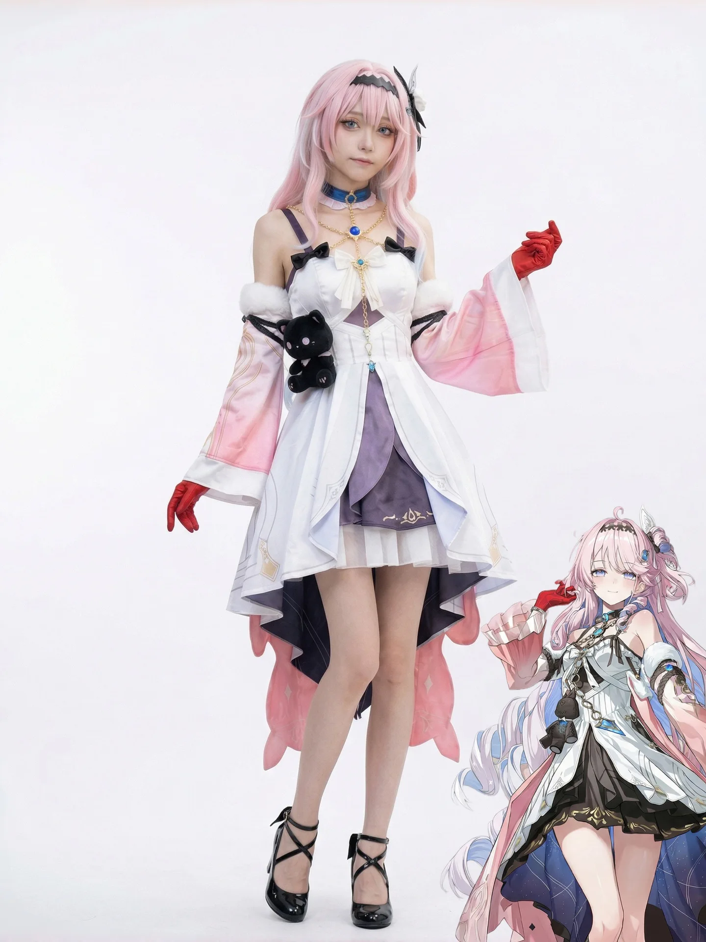 우더링 웨이브스 애니메이션 데니아 코스프레 의상 가발  - Convention Cosplay Anime 리뷰 및 가격