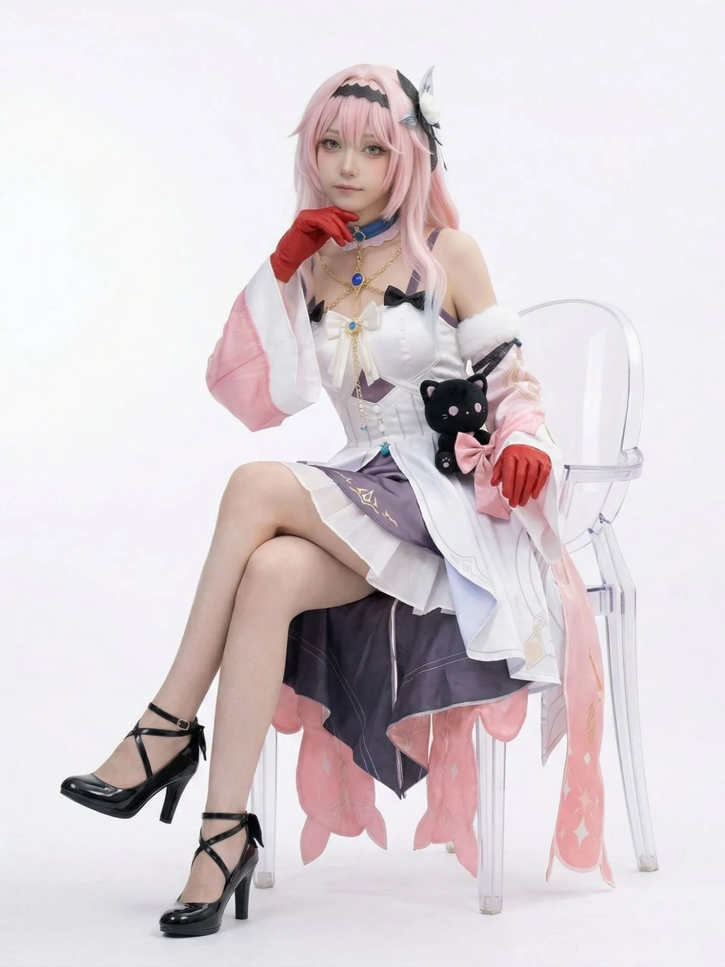 우더링 웨이브스 애니메이션 데니아 코스프레 의상 가발  - Convention Cosplay Anime 리뷰 및 가격