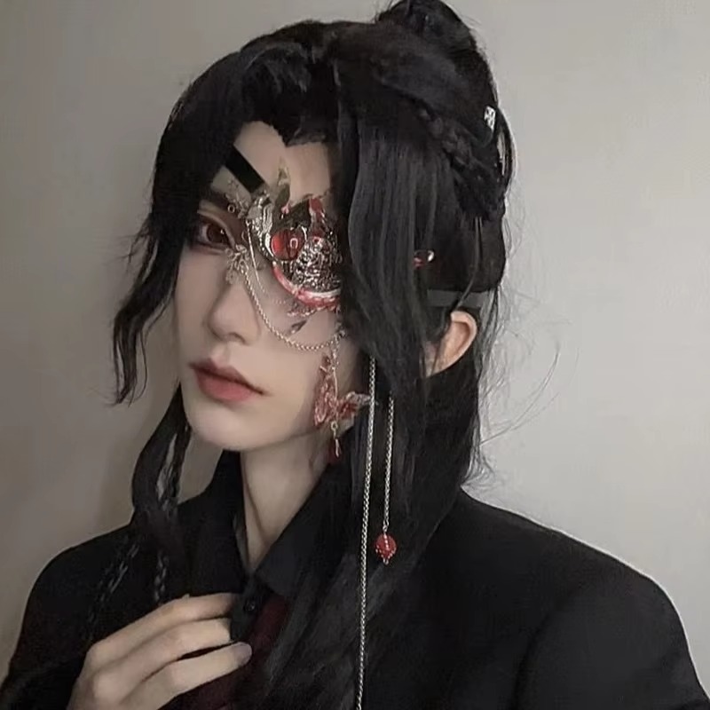 애니메이션 《천관시부》 화청 코스프레용 아이섀도, 아이 - Anime Cosplay With Mask 리뷰 및 가격