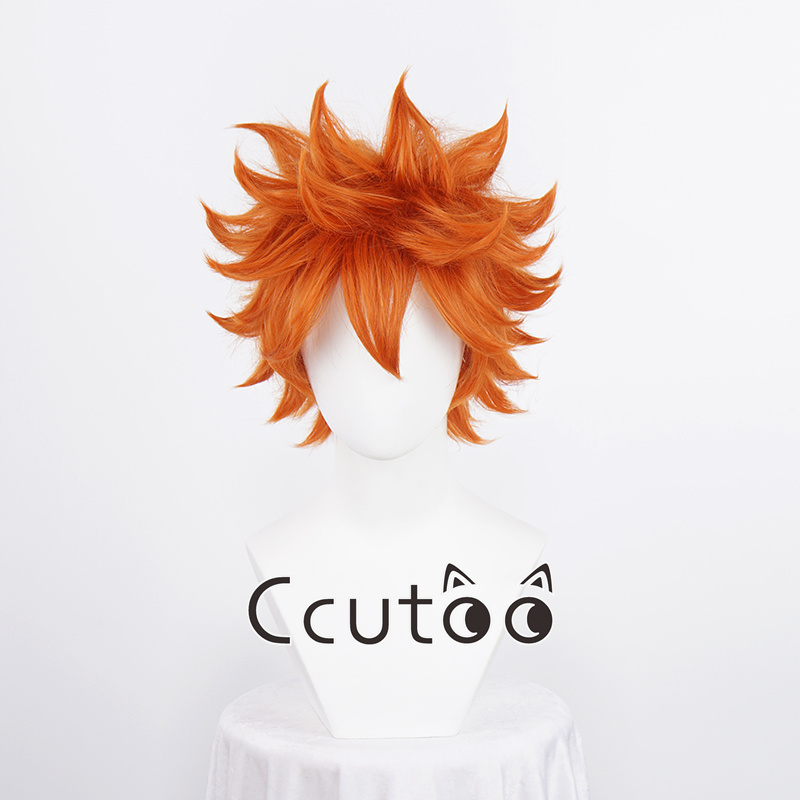 새로운 애니메이션 ‘히나타 쇼요’ 코스프레용 가발, 쇼 - Anime Cosplay Orange Hair 리뷰 및 가격