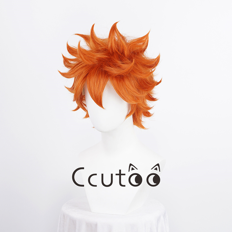 새로운 애니메이션 ‘히나타 쇼요’ 코스프레용 가발, 쇼 - Anime Cosplay Orange Hair 리뷰 및 가격