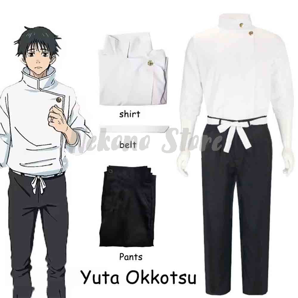 뜨거운 판매 Yuta Okkotsu 코스프레 의상 Ju - Jujutsu Kaisen Uniform 리뷰 및 가격