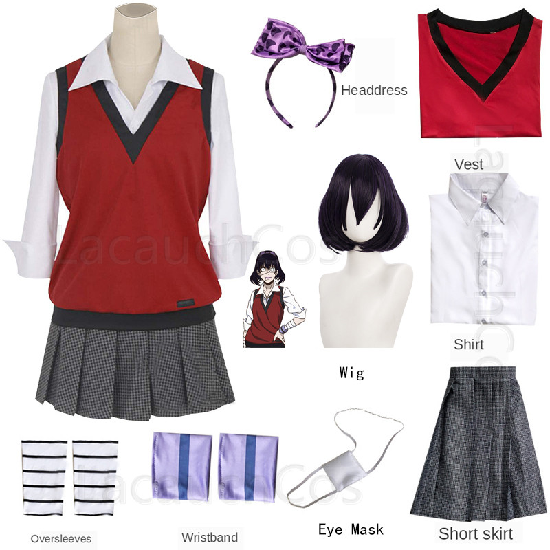 애니메이션 미친 흥분 Jabami Yumeko Cosp - Anime Cosplay Yumeko 리뷰 및 가격