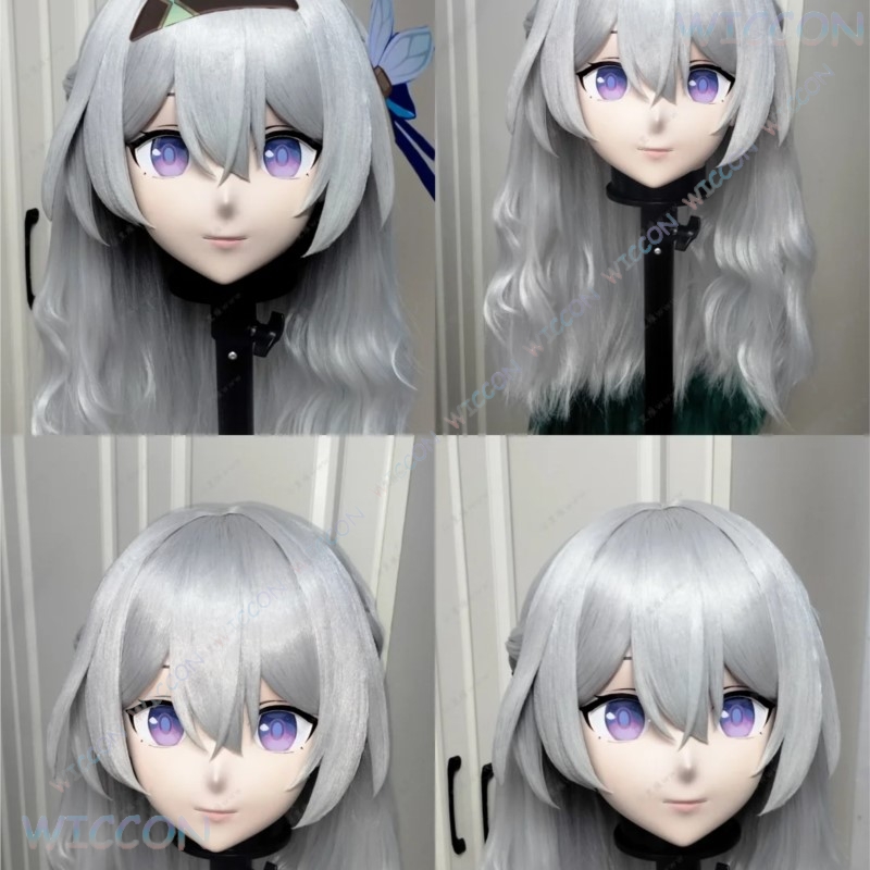 키구루미 여성 얼굴 마스크 애니메이션 게임 코스프레 헤 - Anime Cosplay Face 리뷰 및 가격