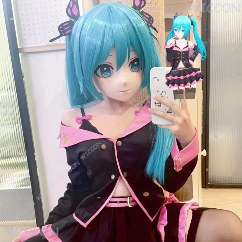 키구루미 여성 얼굴 마스크 애니메이션 게임 코스프레 헤 - Anime Cosplay Face 리뷰 및 가격