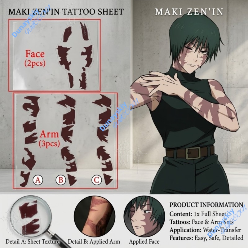 애니메이션 Jujutsu Kaisen Zenin Mak - Jujutsu Kaisen Uniform 리뷰 및 가격
